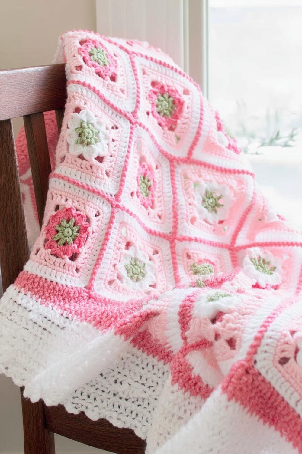 Floral Granny Squares