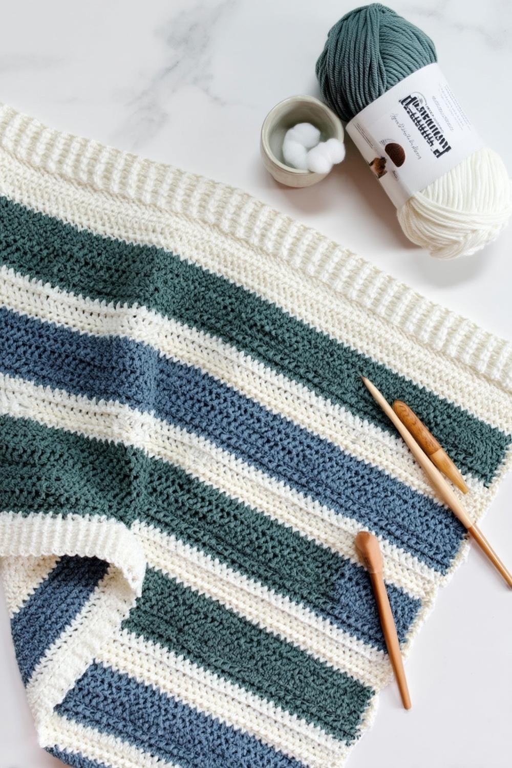 Ocean Waves Stripes