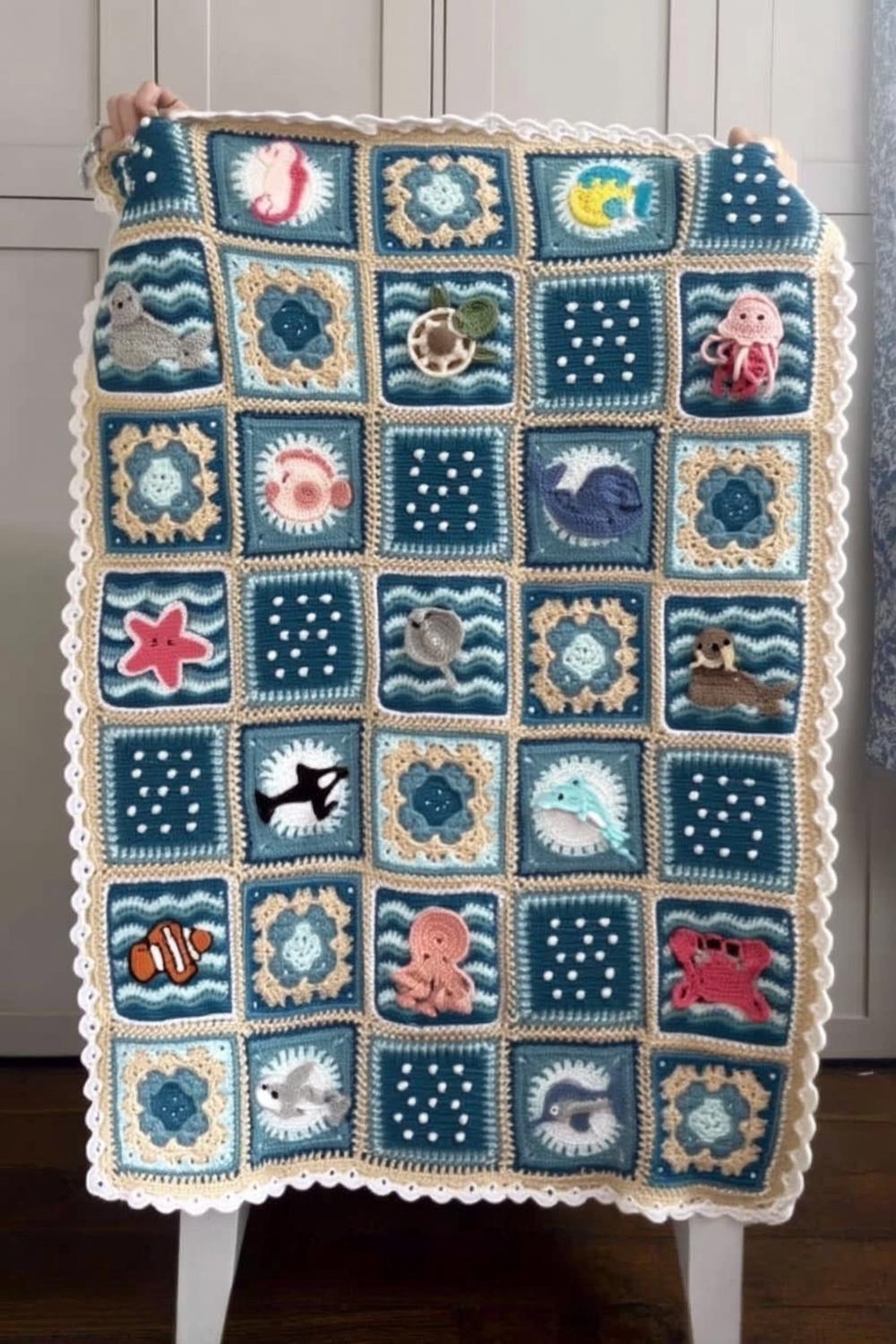 Ocean Adventure Squares