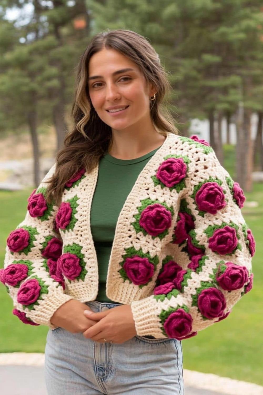 Stunning Rose Floral Motifs