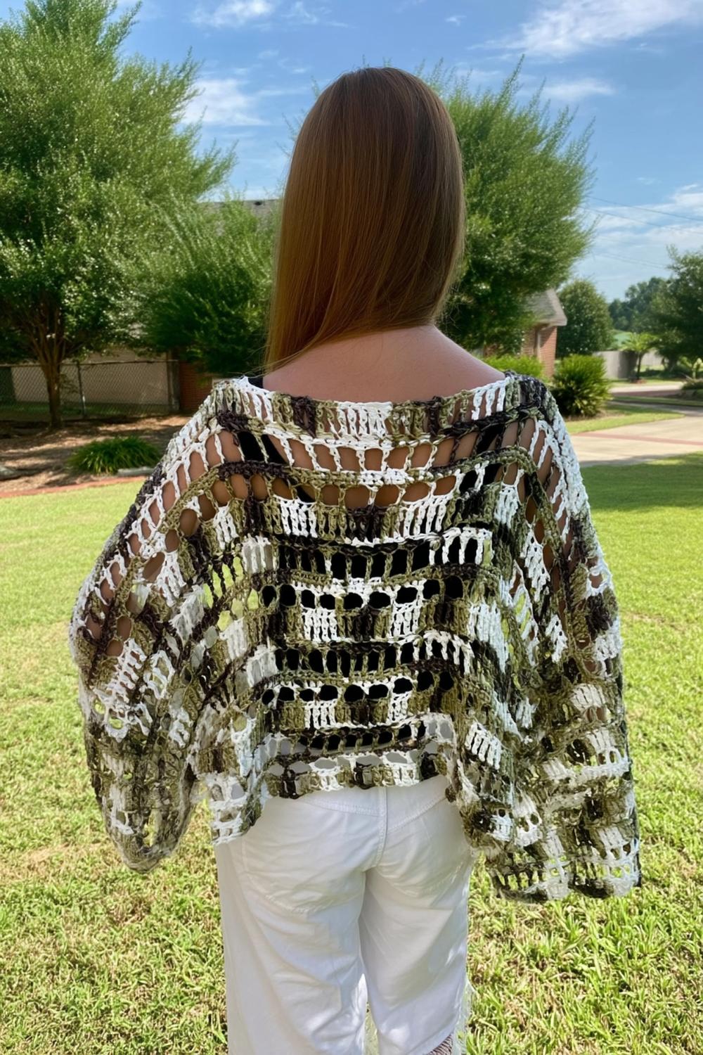 Earthy Patchwork Cardigan