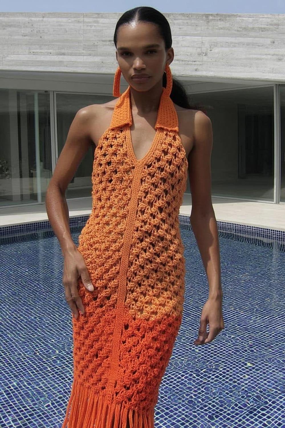 Poolside Orange Perfection