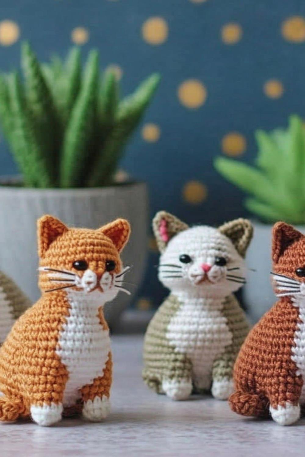 Adorable Cat Trio