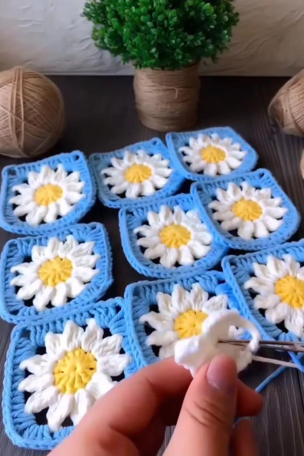 Daisy Chain Squares