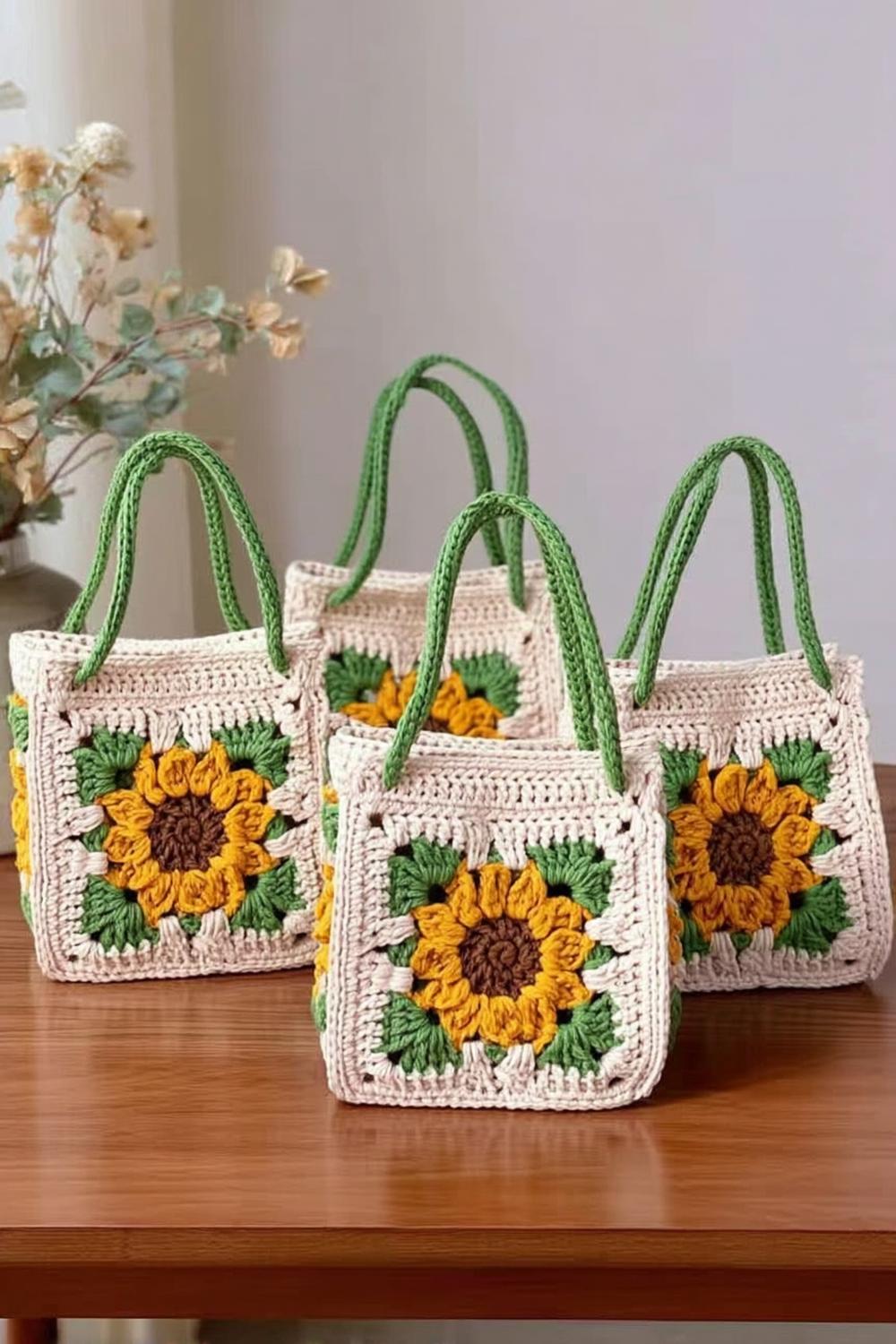 Sunny Sunflower Totes