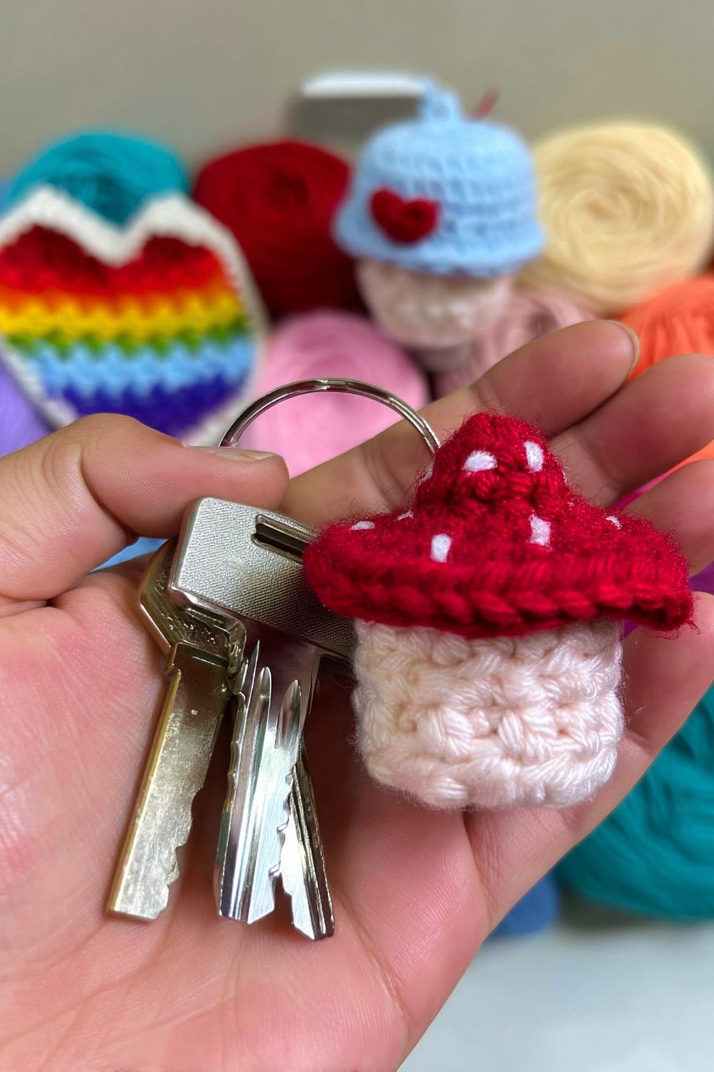 Sweet Cupcake Keychain