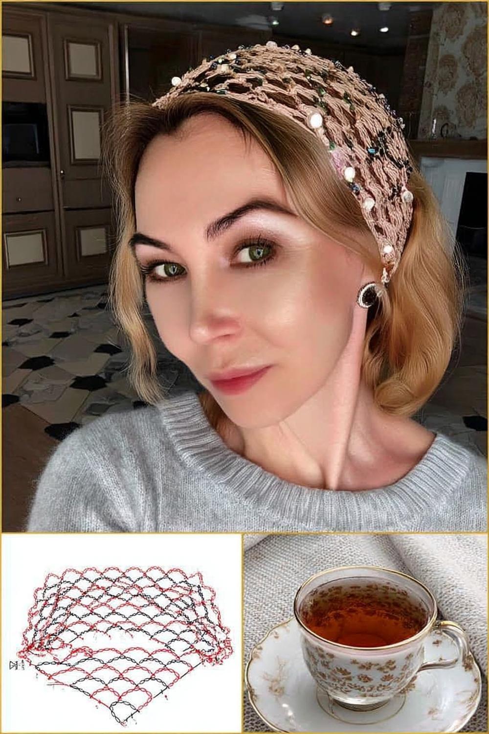 Beaded Mesh Glamour