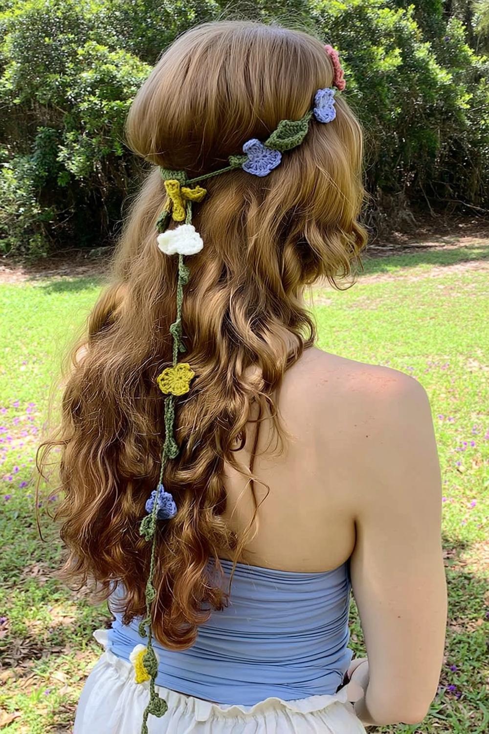 Whimsical Flower Crown
