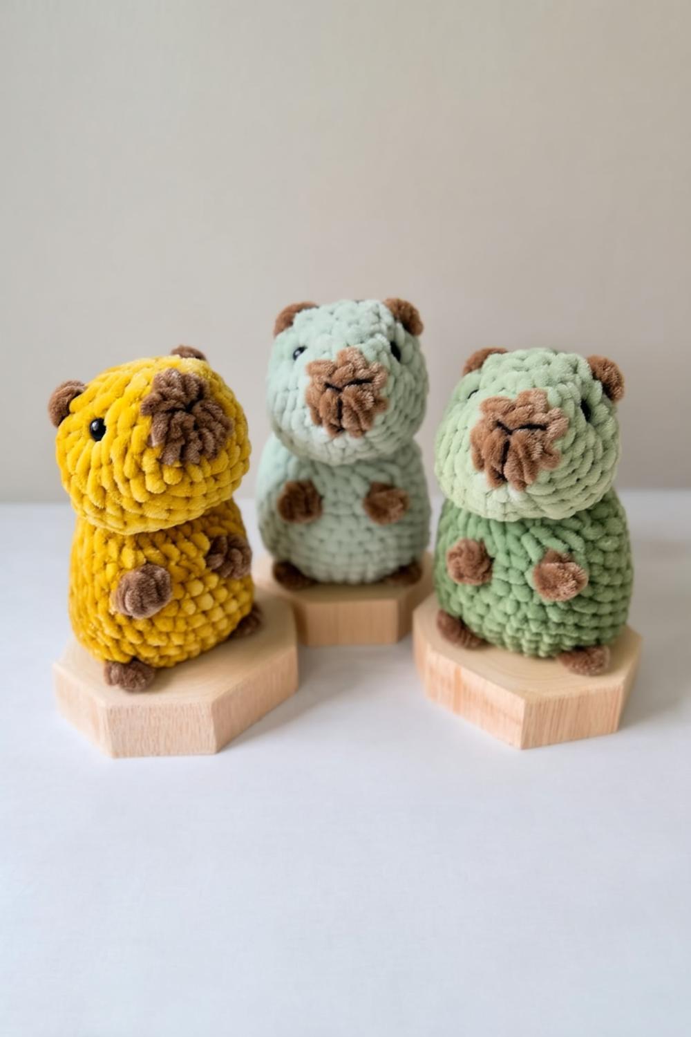 Colorful Bear Trio