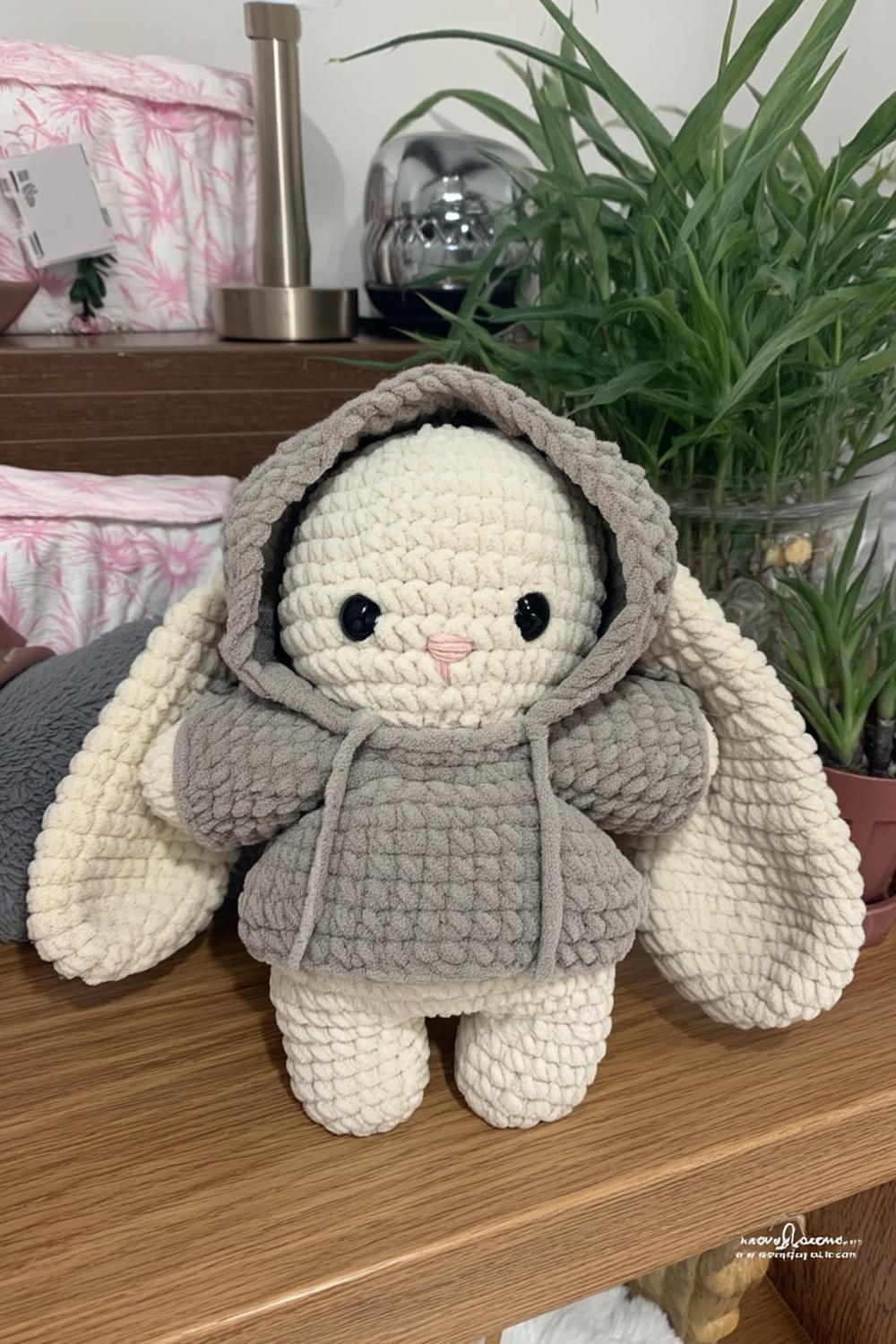 Cozy Hooded Bunny