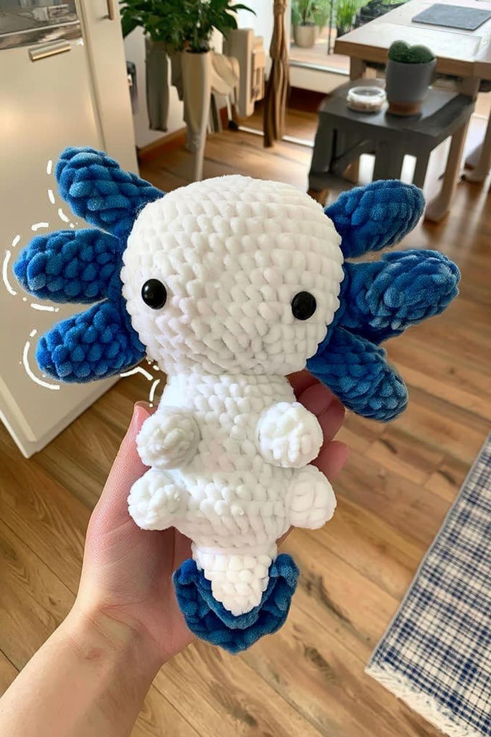 Axolotl Baby Rattle