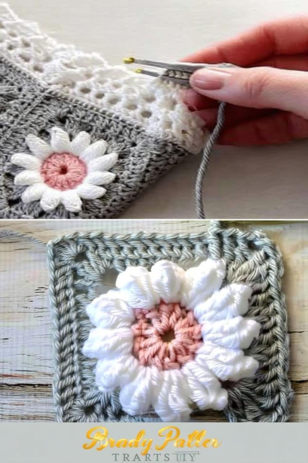 Daisy Granny Square