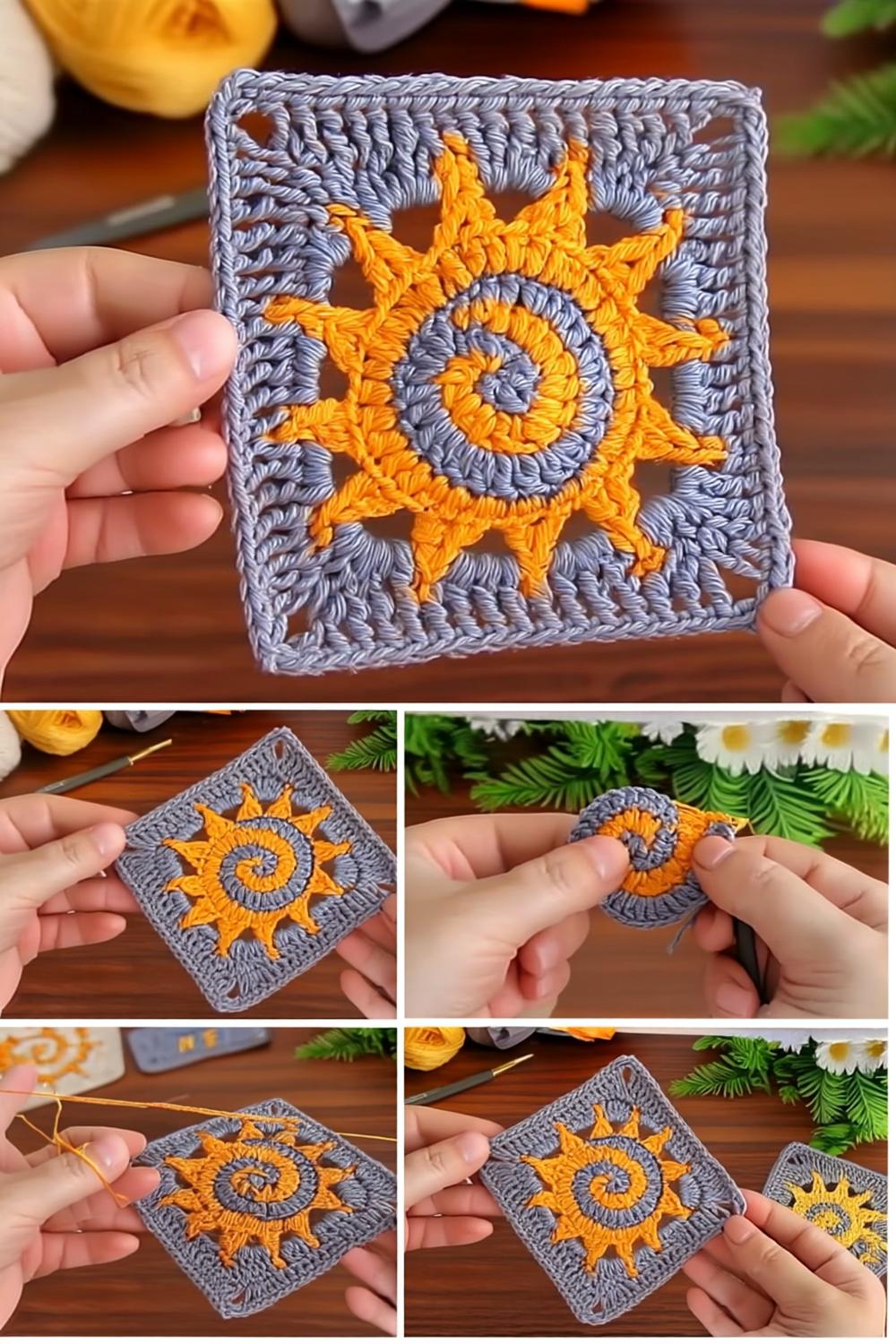Sunshine Granny Square
