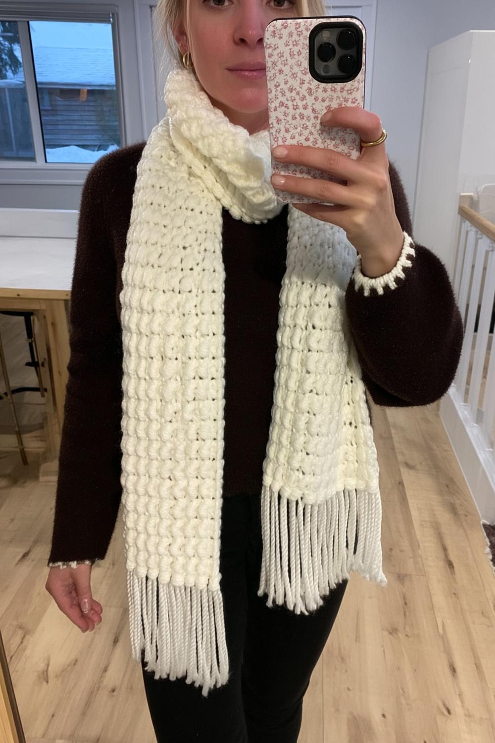 Classic White Fringe