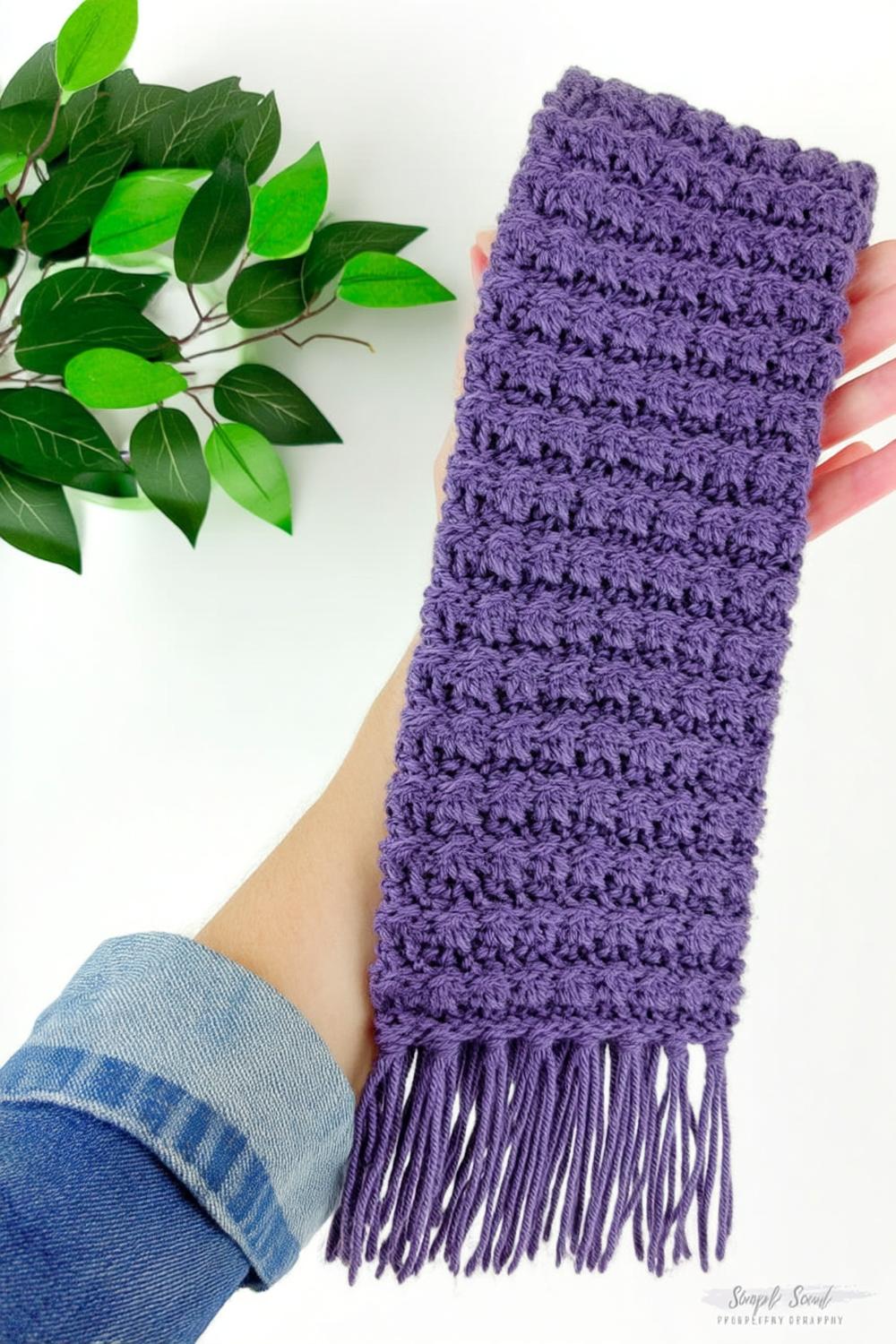 Purple Fringe Statement
