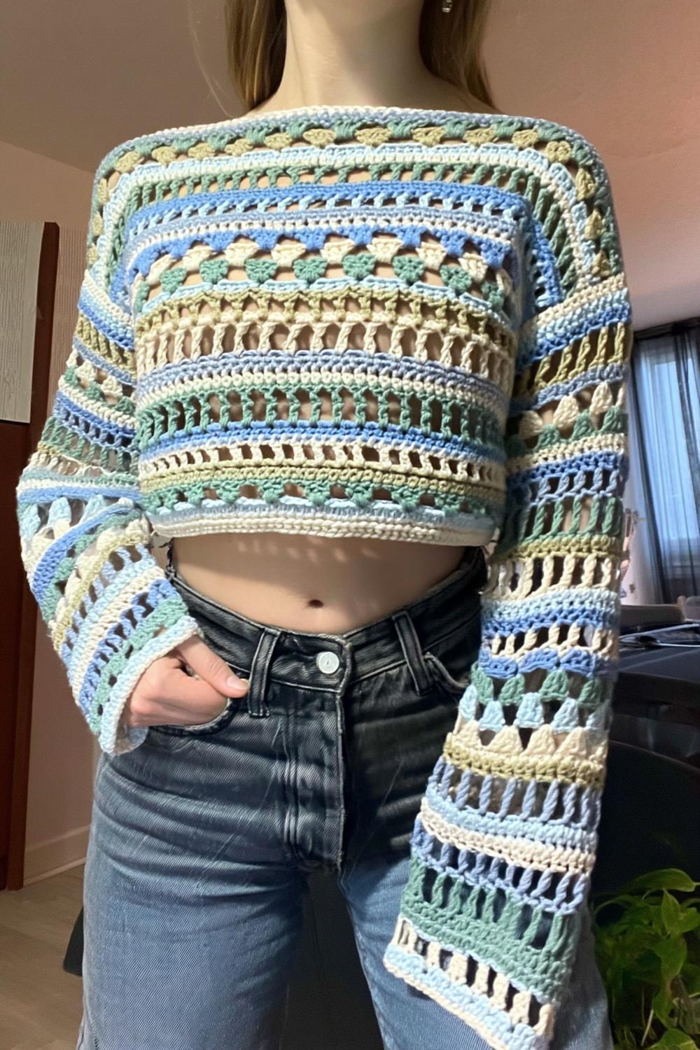 Bohemian Cropped Color Mix