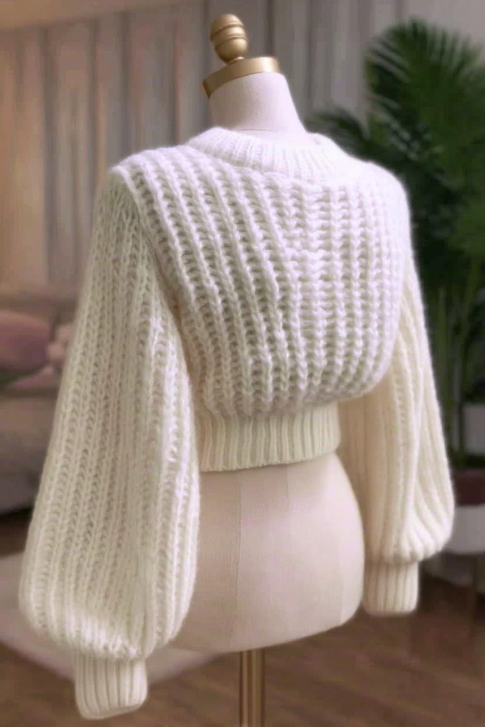 30 Beautiful Crochet Sweater Designs & Tutorials