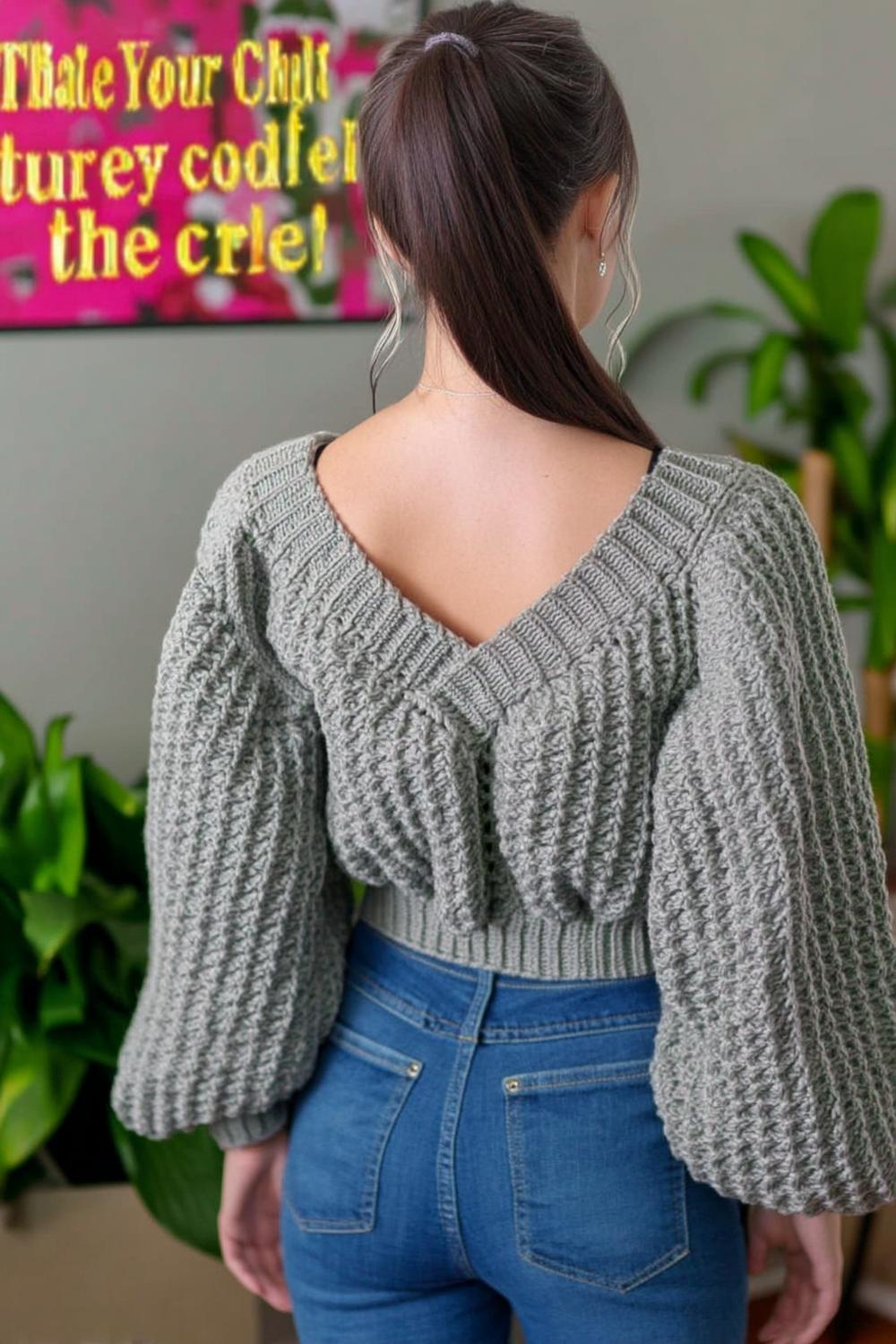 30 Beautiful Crochet Sweater Designs & Tutorials