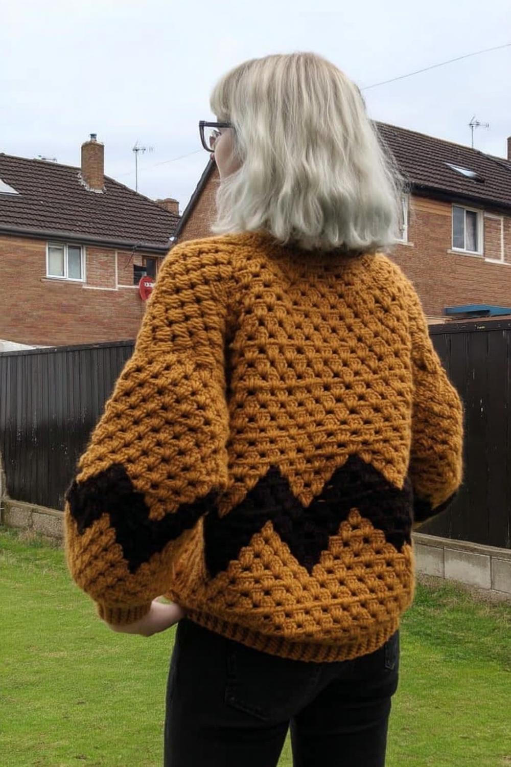 30 Beautiful Crochet Sweater Designs & Tutorials