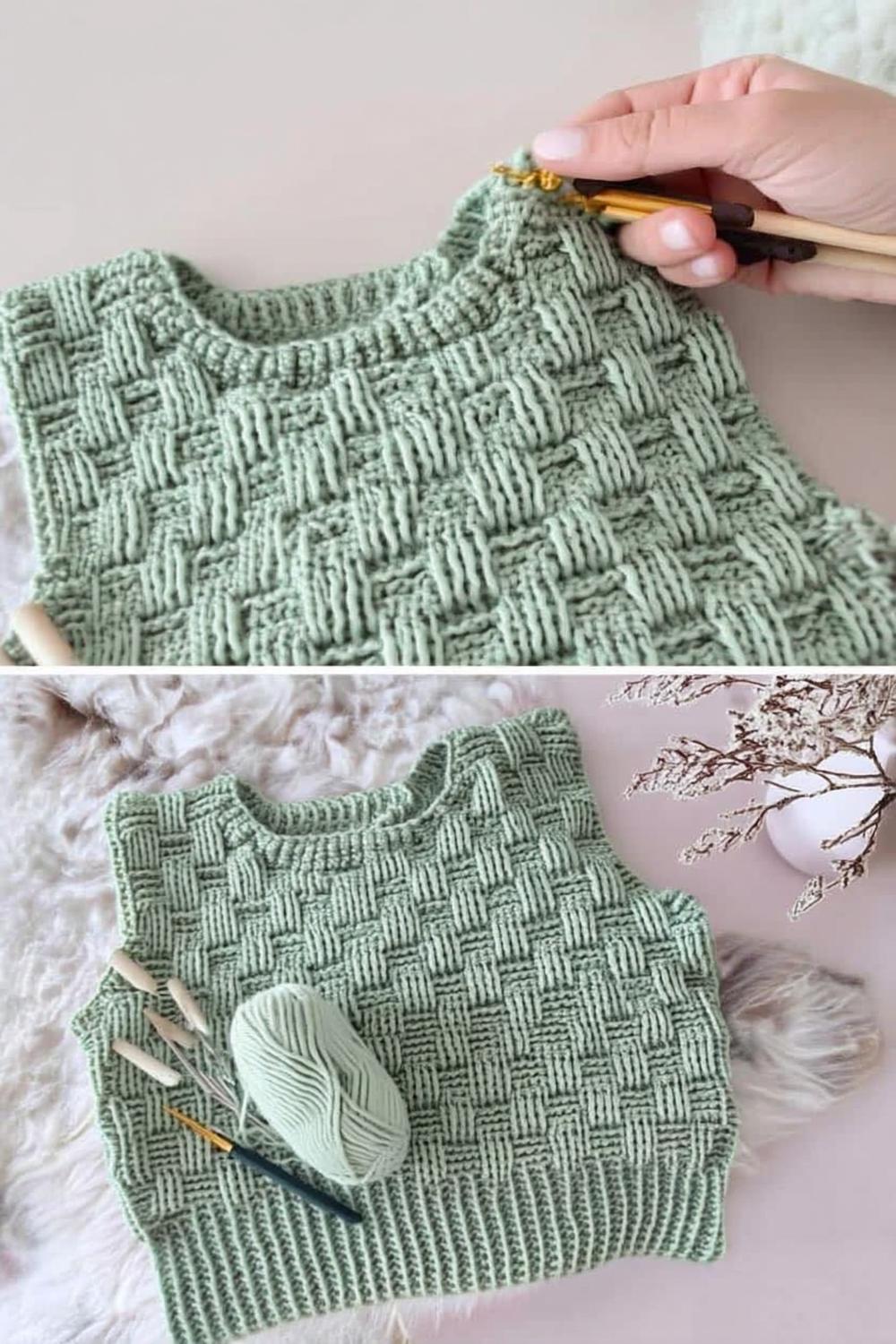 30 Beautiful Crochet Sweater Designs & Tutorials