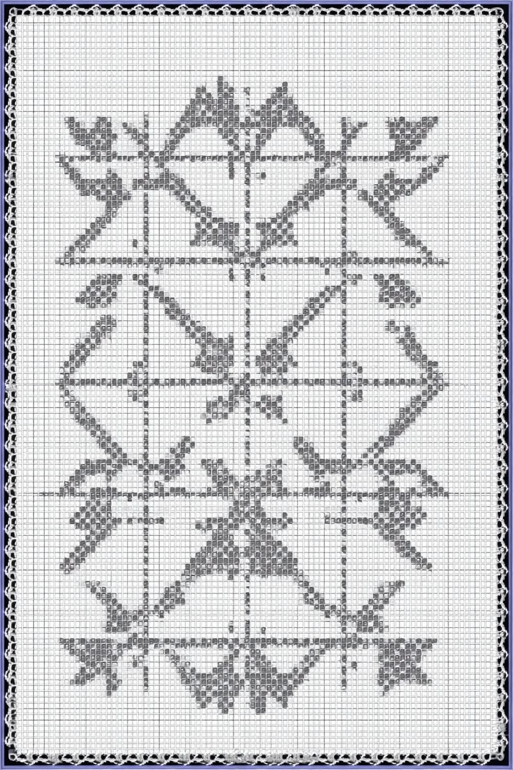 Geometric Flower Chart
