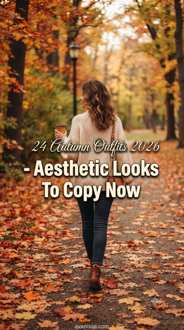 24 Autumn Outfits 2026 - Aesthetic Looks To Copy Now