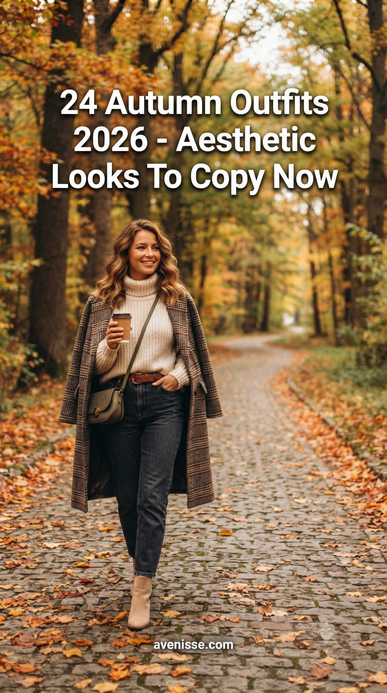 24 Autumn Outfits 2026 - Aesthetic Looks To Copy Now
