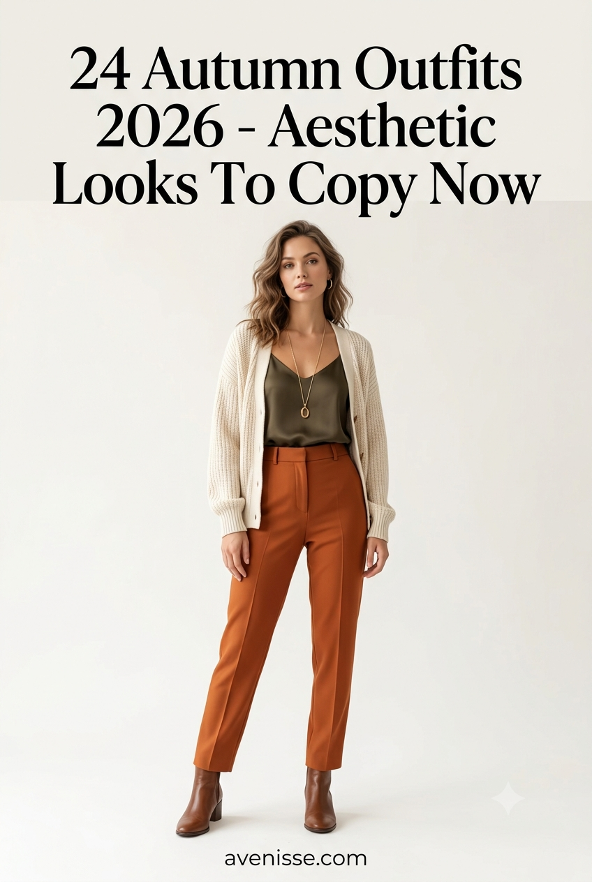 24 Autumn Outfits 2026 - Aesthetic Looks To Copy Now