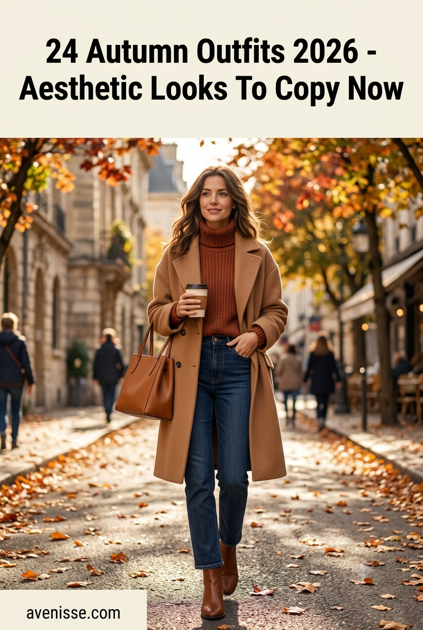 24 Autumn Outfits 2026 - Aesthetic Looks To Copy Now