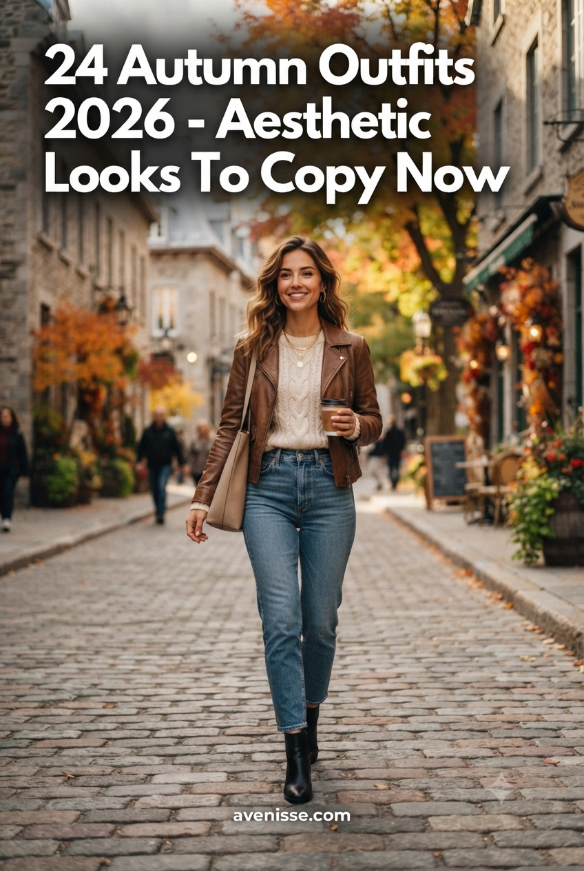 24 Autumn Outfits 2026 - Aesthetic Looks To Copy Now