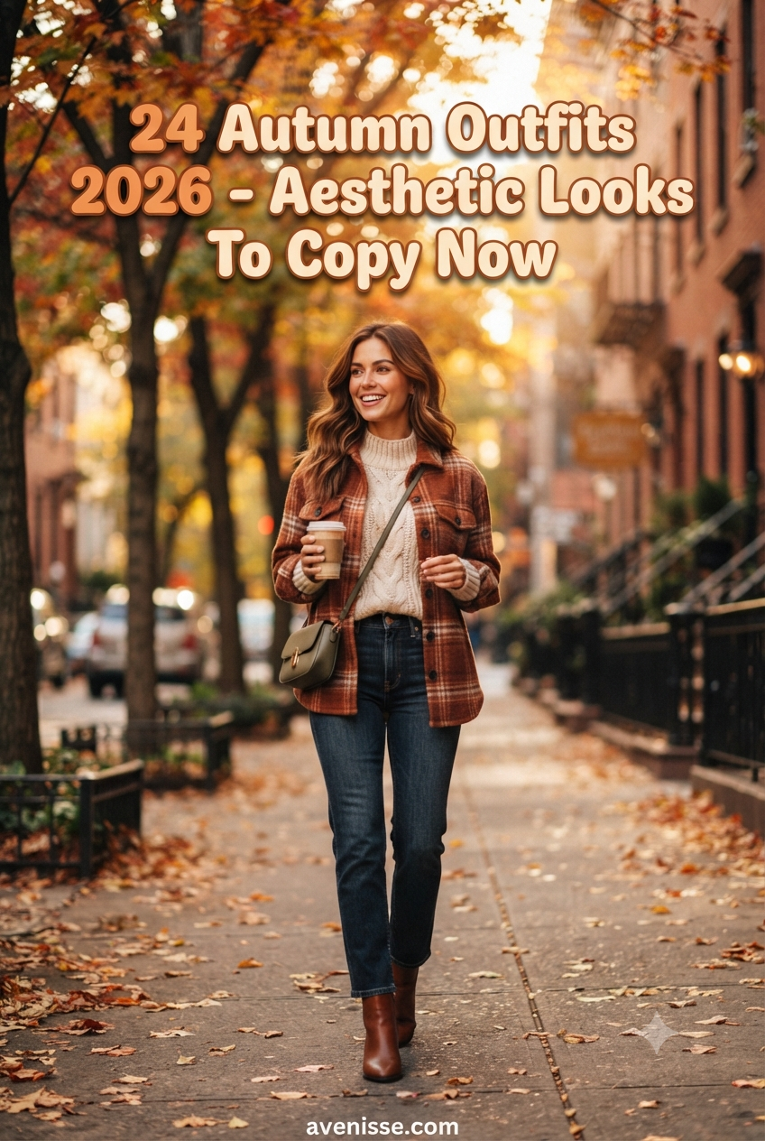 24 Autumn Outfits 2026 - Aesthetic Looks To Copy Now