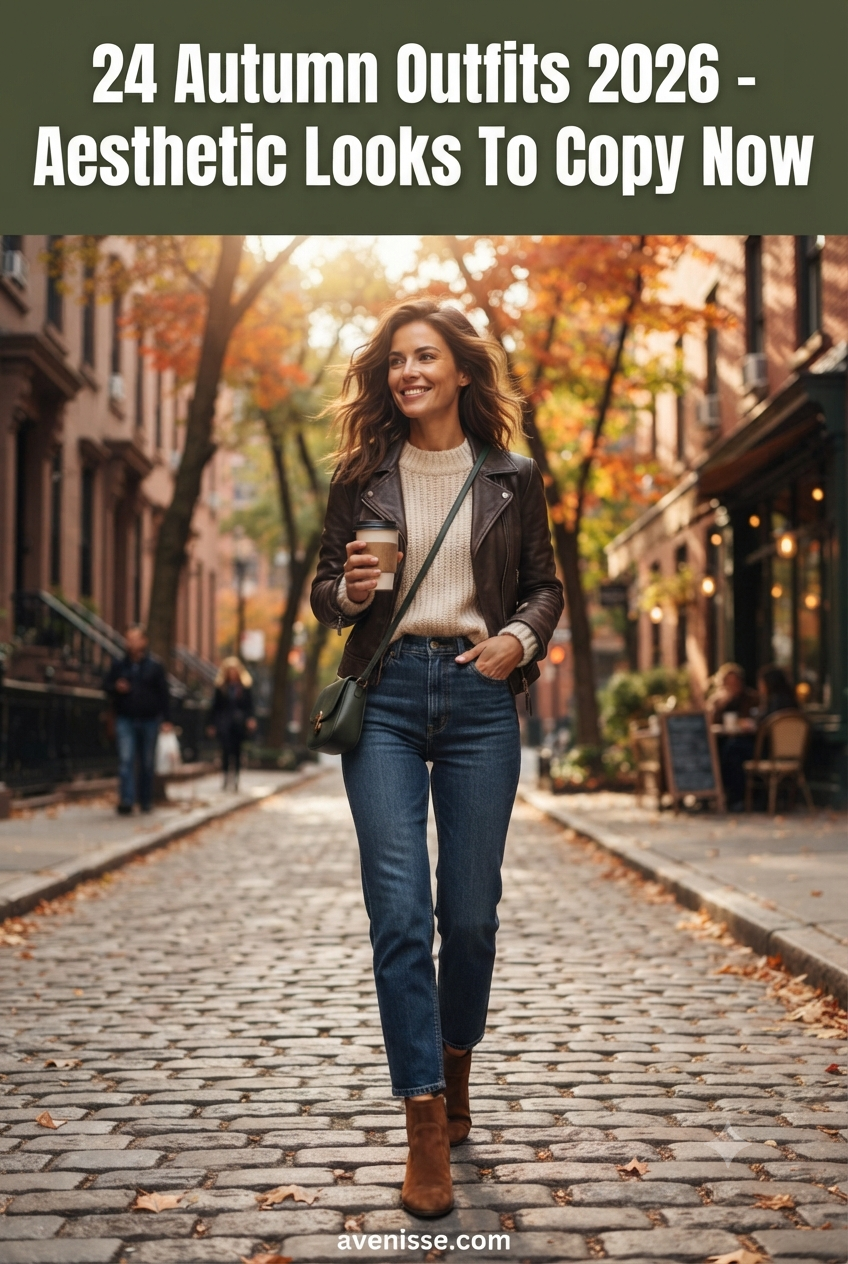 24 Autumn Outfits 2026 - Aesthetic Looks To Copy Now
