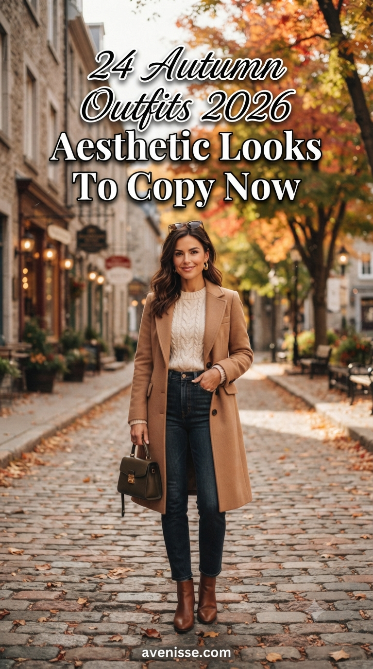 24 Autumn Outfits 2026 - Aesthetic Looks To Copy Now