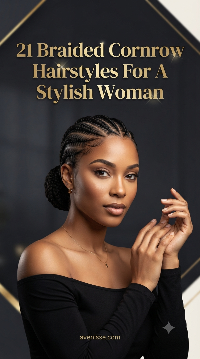 21 Braided Cornrow Hairstyles For A Stylish Woman