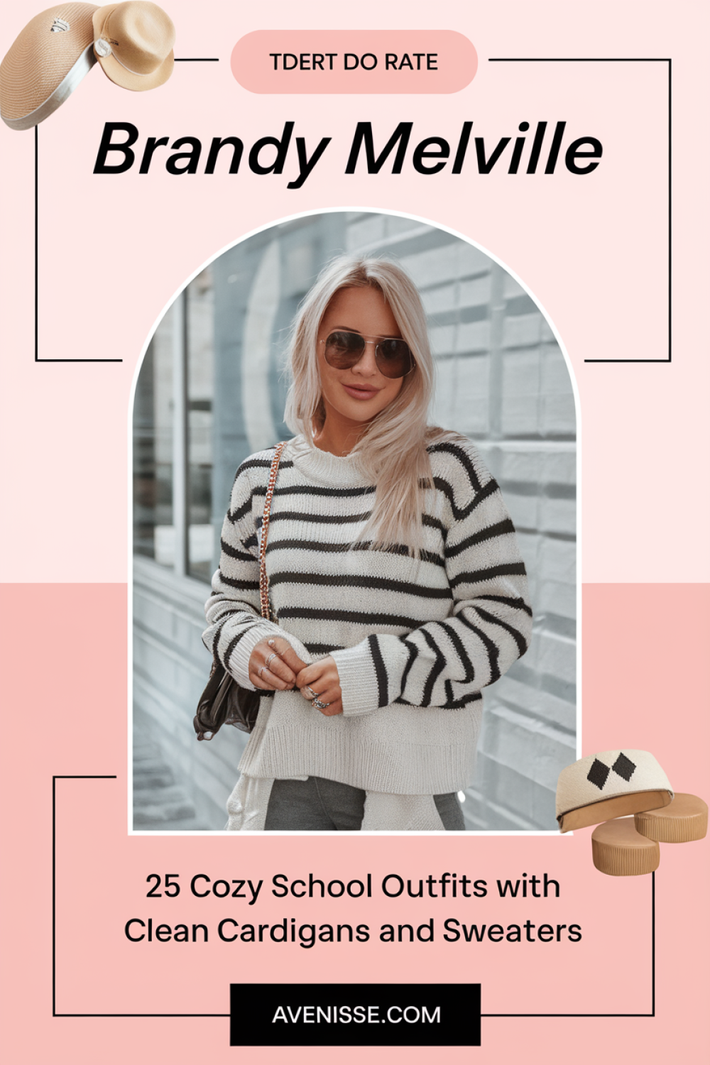 25 Cozy School Outfits With Clean Cardigans and Sweaters