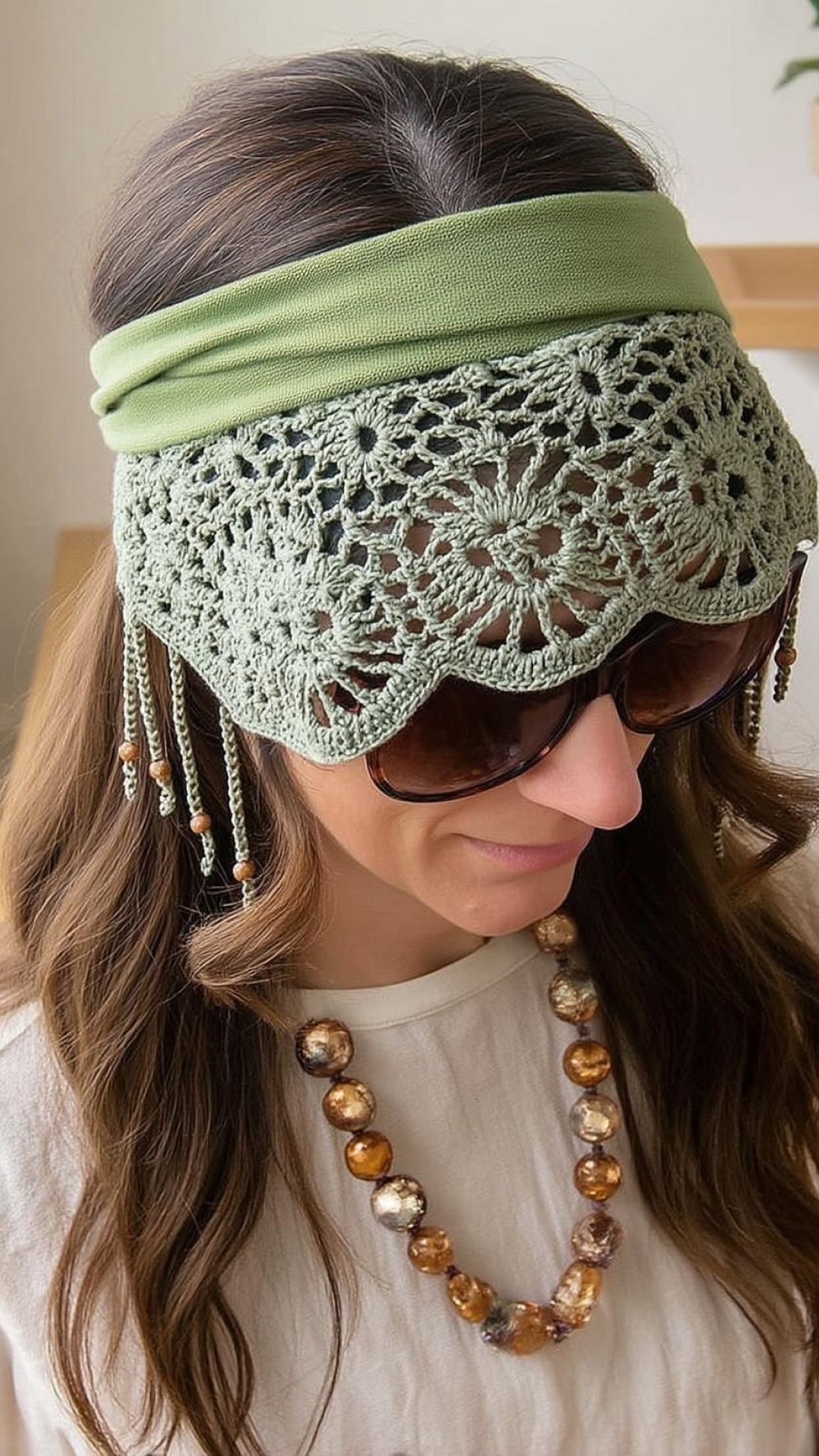 Bohemian Lace Headwrap