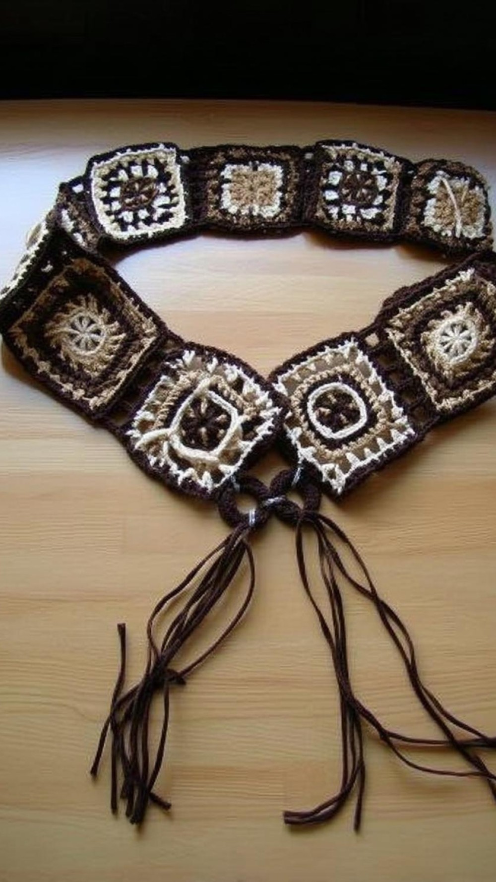 Geometric Square Belt