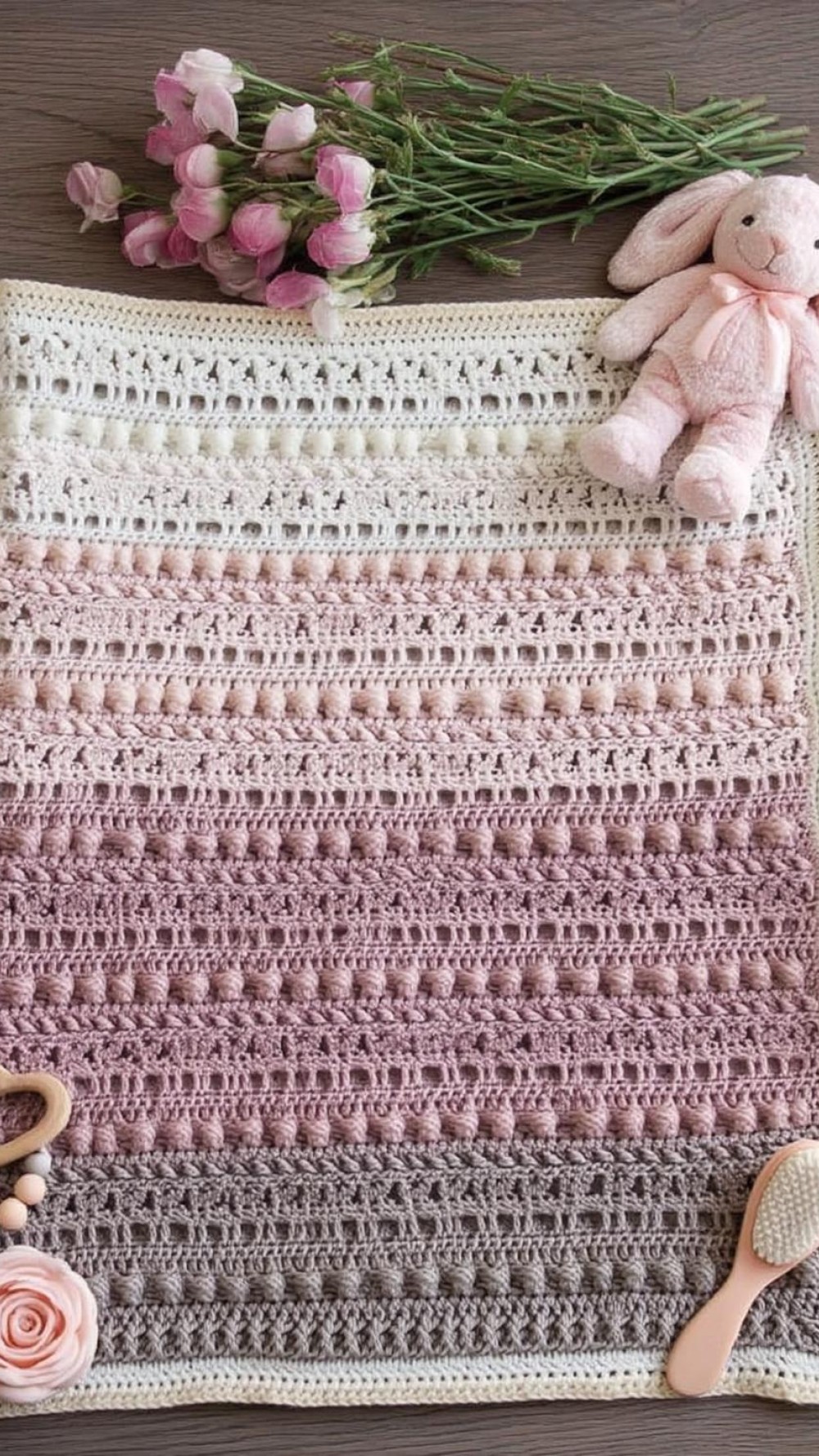 Textured Stripe Gradient