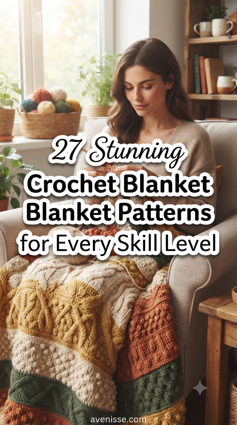 27 Stunning Crochet Blanket Patterns for Every Skill Level