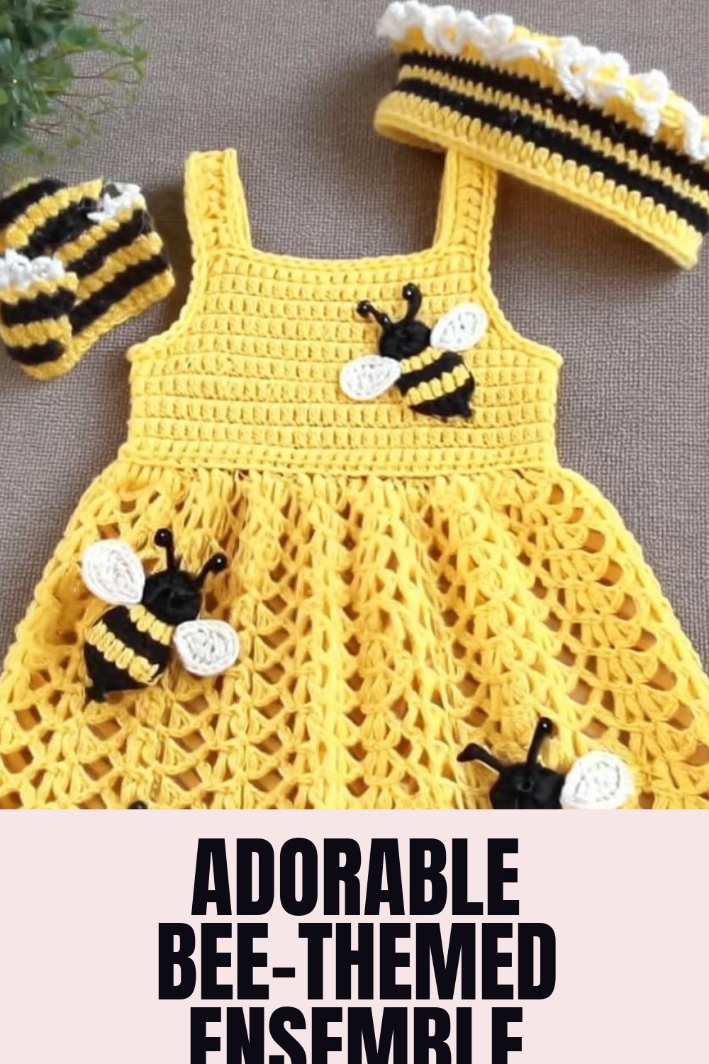 Adorable Bee-Themed Ensemble