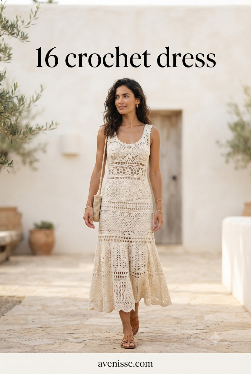 16 crochet dress