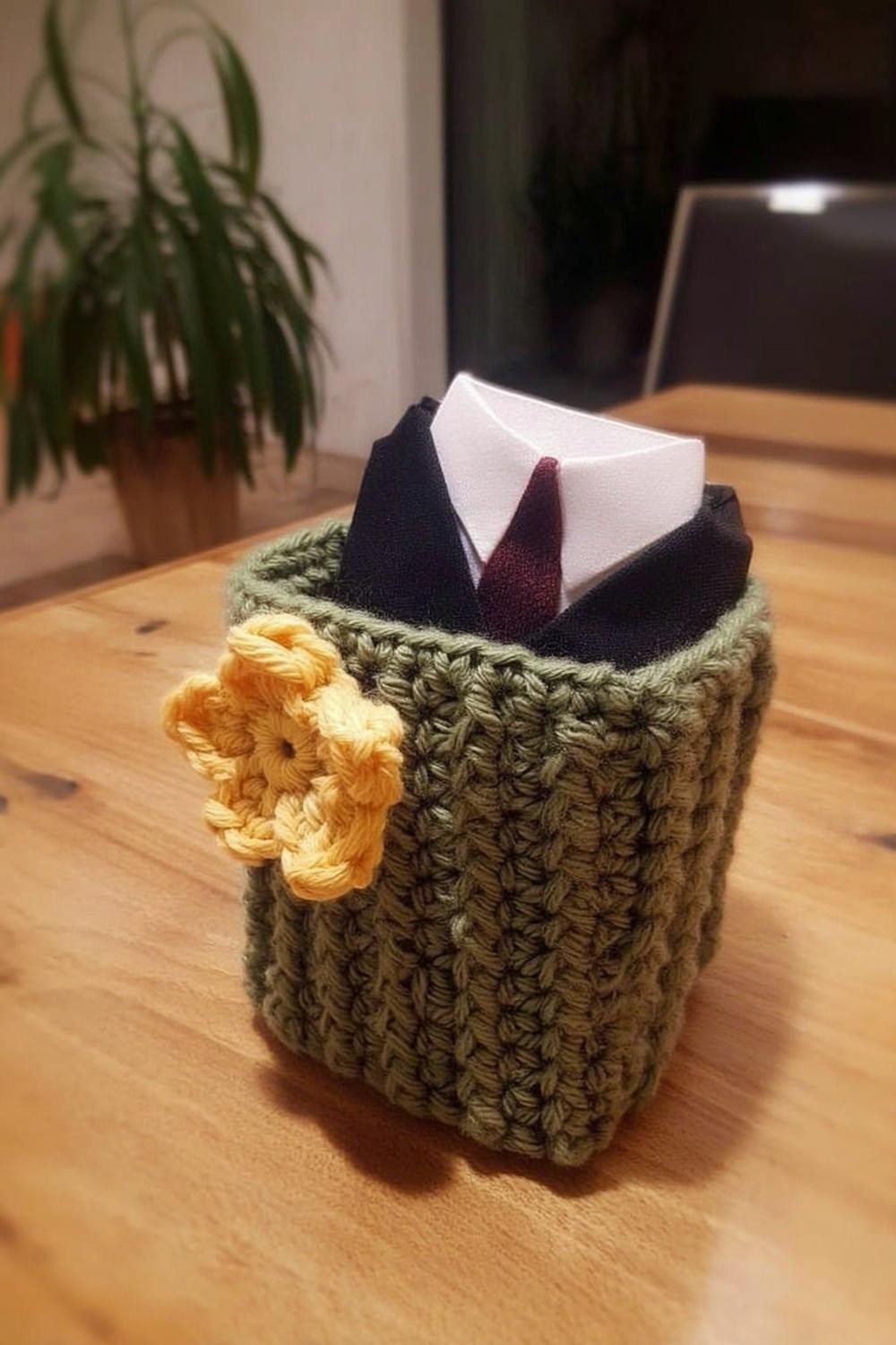 Charming Tissue Box Cover