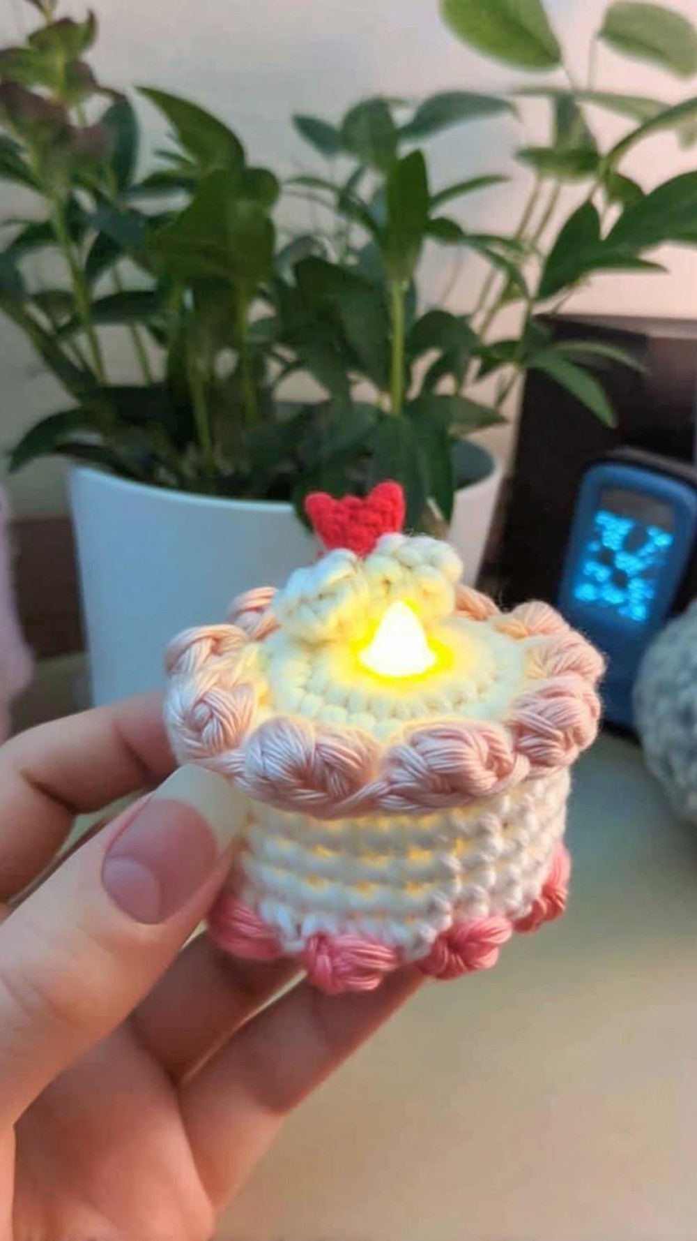 LED Birthday Cake