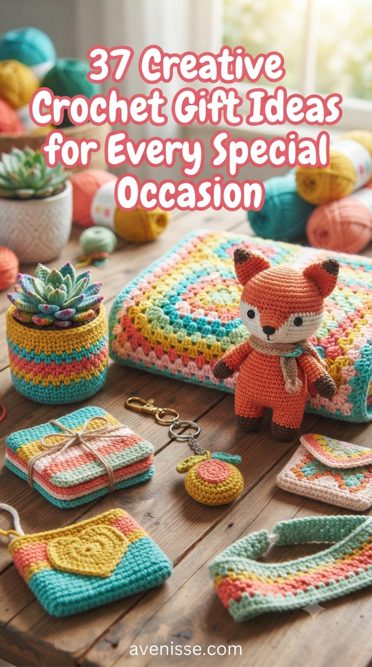 37 Creative Crochet Gift Ideas for Every Special Occasion