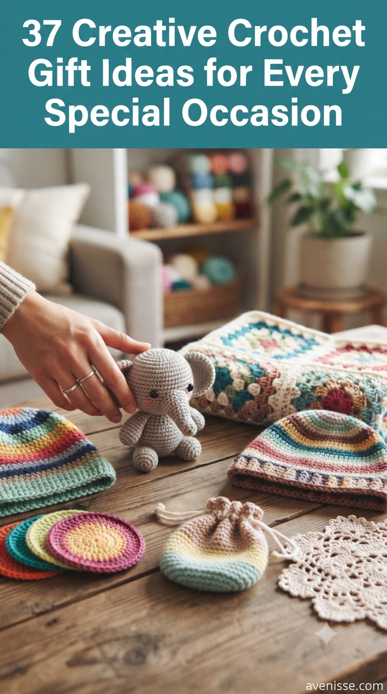 37 Creative Crochet Gift Ideas for Every Special Occasion