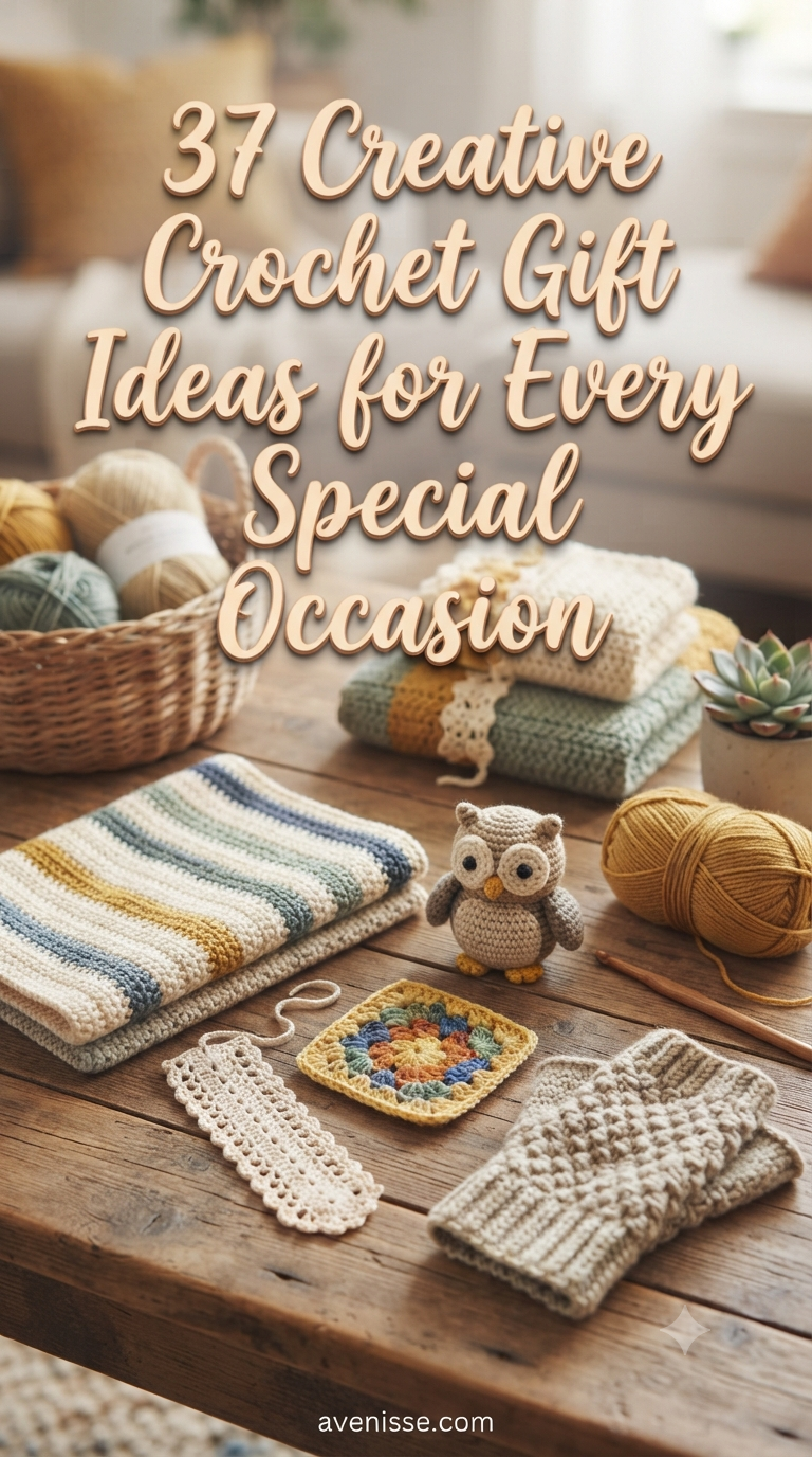 37 Creative Crochet Gift Ideas for Every Special Occasion