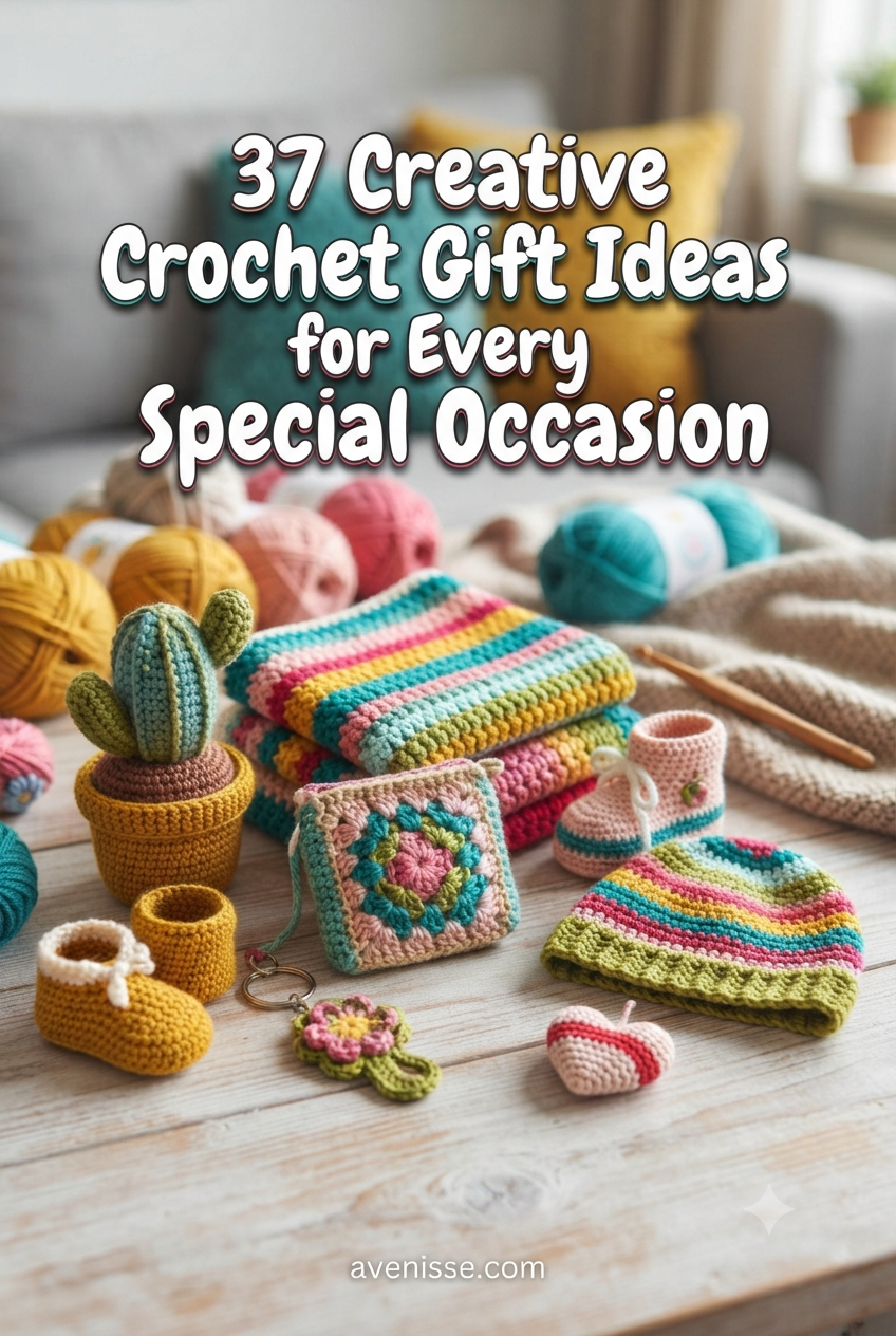37 Creative Crochet Gift Ideas for Every Special Occasion