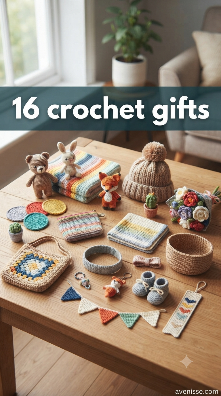 16 crochet gifts