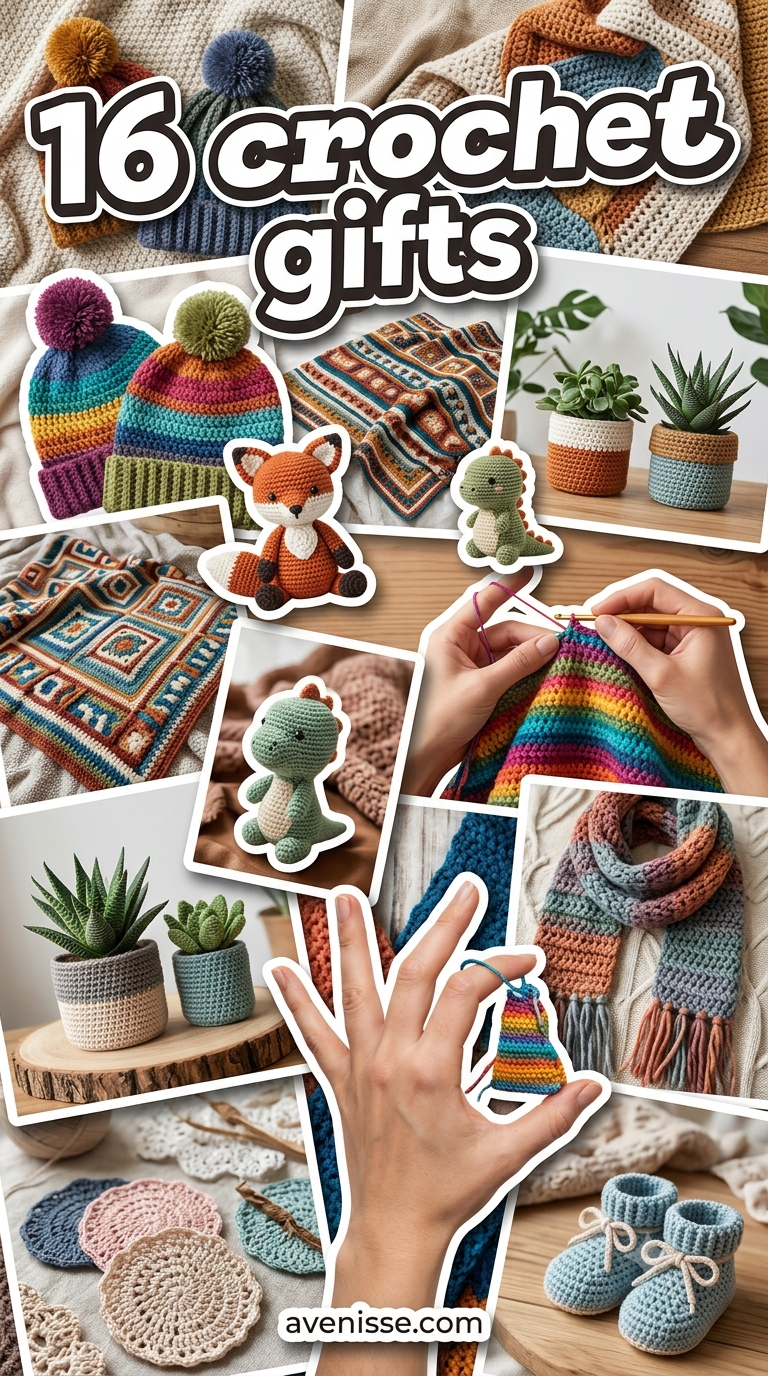 16 crochet gifts