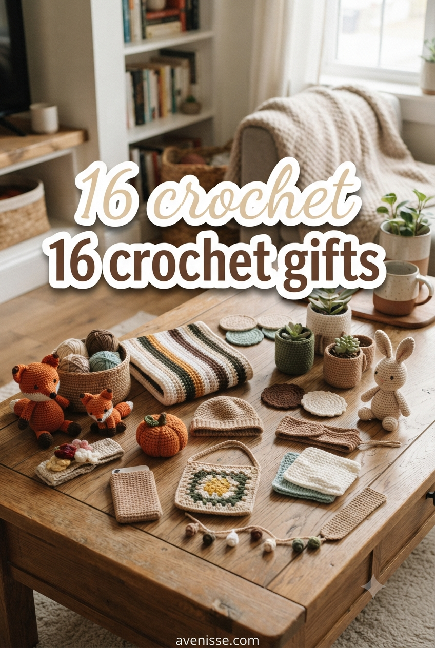 16 crochet gifts